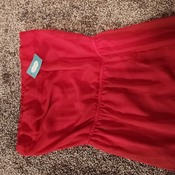 NWT Strapless Ombre Dress - Picture 2 of 6